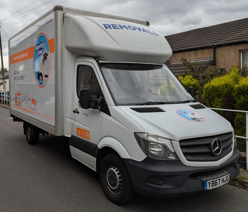 Mercedes Sprinter Luton van