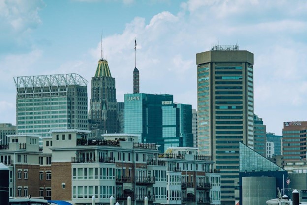 Tall buildings in Baltimore, Maryland